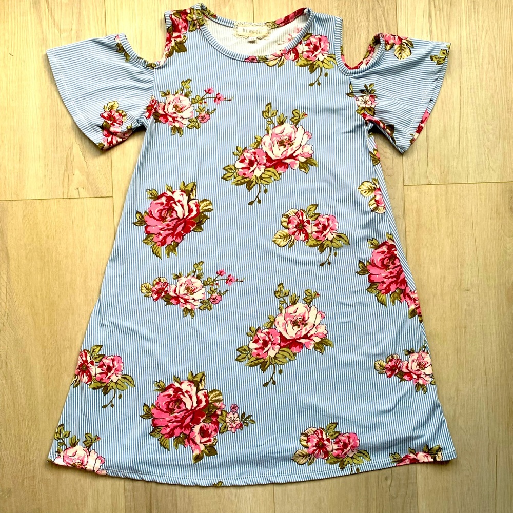 btween Girls Floral Dress 10